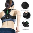thumbnail image 3 of UDIYO Posture Corrector Upper Back Brace For Women Men Neck Shoulder Brace Back Support Pain Relief Belt for Women Men Braces Spine Straightener Breathable And Adjustable, 3 of 8