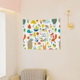 thumbnail image 4 of Bingfone Summer Animal Tapestry Wall Hanging Decor For Living Room Bedroom Dorm Classroom Office Decor 29x37 Inch, 4 of 9