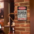 thumbnail image 5 of Funny Garage Sign Man Cave Vintage Metal Sign For Home Bar Wall Decor 8 x 12 Inch(275), 5 of 5