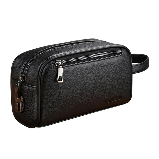 Bolso de mano Fernando Cuero PU Negro con cerradura