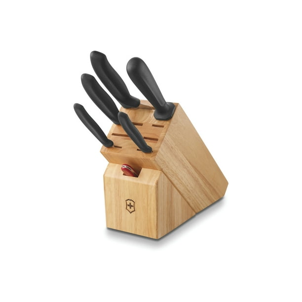 Victorinox Swiss Army Cutlery Swiss Classic Knife Block Set, 7-Piece - Walmart.com - Walmart.com