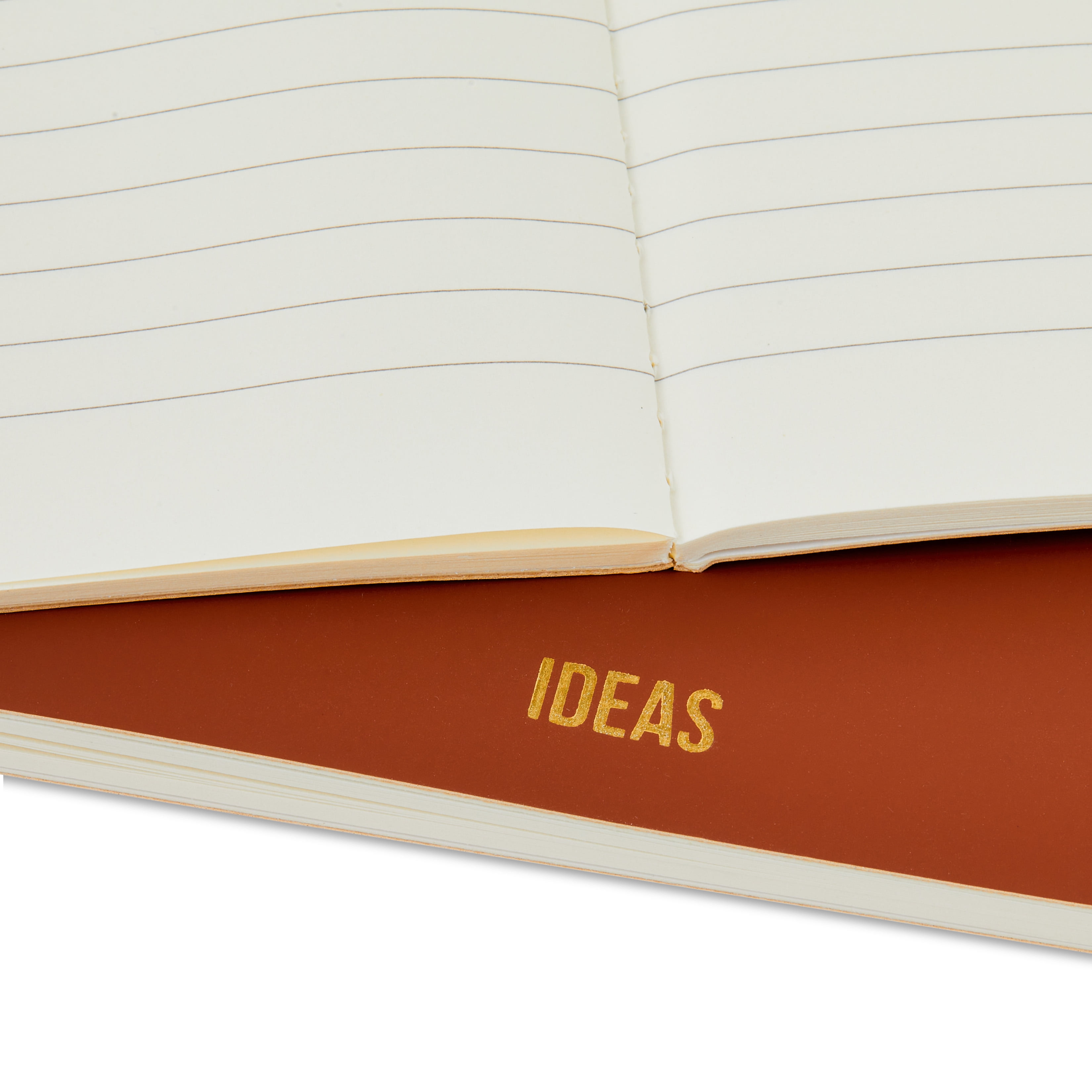 (2 pack) Pen+Gear Simulated Leather Journals, Golden Pond & Cognac Brown, 5.5" x 8", 60 Ruled Pages, Set of 2