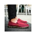 thumbnail image 6 of Eloshman Mens Shoes Flat Work Non Slip On Casual Wide Width Loafers Size 12, 6 of 9