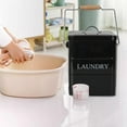 thumbnail image 6 of Dualoai Laundry Detergent Container Accessories Organizer for Laundry Room Farmhouse Black, 6 of 9