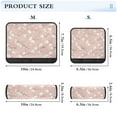 thumbnail image 3 of Qxltty Pattern with Small White Flowers on Pink Background Car Seat Strap Pads are Soft and Snug Fitting for All Cars Backpacks Pushchair, 3 of 8