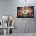 thumbnail image 4 of Mummy Labrador Retriever Happy Halloween with Pumpkins Bats Spooky Fun Horizontal Matte Canvas Poster Lab Dog Lover Gifts Wall Art Home Decor - 00019, 4 of 5