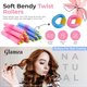 thumbnail image 2 of Juego de rulos sin calor, rulos flexibles y suaves para rizar el cabello con calor y sin dañarlo., 2 of 4