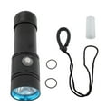 thumbnail image 2 of Diving Flashlight, IPX8 Waterproof Underwater Flashlight White Light  For Diving, 2 of 8