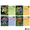 thumbnail image 4 of Leanin' Tree Jungle Spirit By Laurel Burch - Made In USA - 12 Assorted Cards with Envelopes All Occasion, Notecards with Envelope - Includes Happy Birthday Cards and More, Cute Stationary For Women, 4 of 7