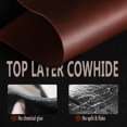 thumbnail image 2 of Correa para perros QUMY Leather de 1,2 m, entrenamiento pesado para perros, 2 of 6