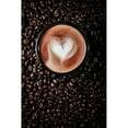thumbnail image 3 of Ronaldnovianus 13x18 Black Modern Framed Museum Art Print Titled - Love Latte, 3 of 5