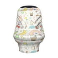 thumbnail image 2 of Haiem Summer Rabbit Baby Nursing Cover & Nursing Poncho - Multi Use Cover for Baby Car Seat Canopy, Stroller Cover, 360°Full Privacy Breastfeeding Coverage, 2 of 9