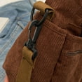 thumbnail image 2 of tredstone Simple Womens Shoulder Bag With Multi Pocket Practical Choice Fashionable Coffee color, 2 of 6
