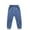 25#Dark Blue, variant on gljltg Children's Cargo Jogger Pants Loose Large Pocket Mosquito Proof Leg Tied Denim Pants