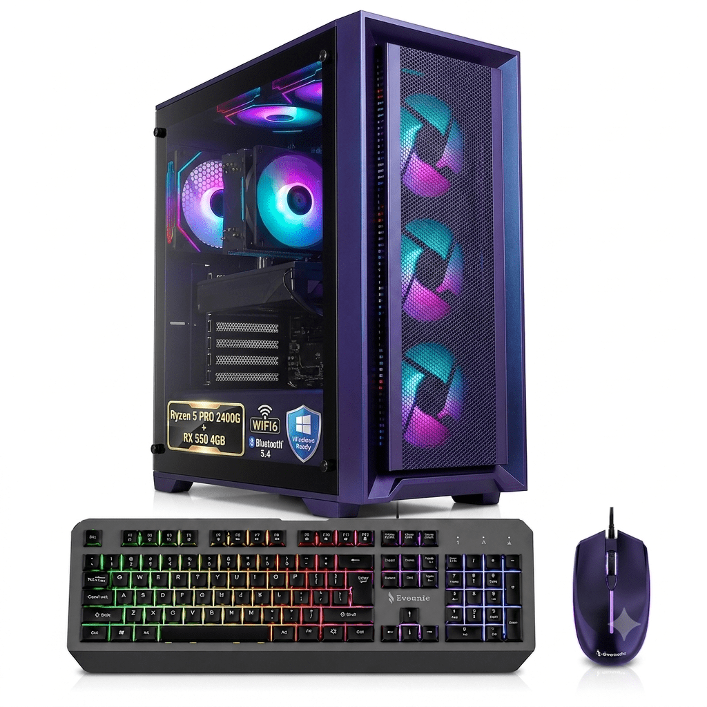 ASUS VivoMini VC66 - Mini PC - Core i5 7400 / 3 GHz - RAM 8 GB