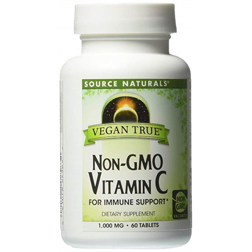 Source Naturals Vegan True™ Vegan True™ Non-GMO Vitamin C 1000 mg 60 ...