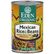 Eden Mexican Rice & Black Beans, 15 oz (Pack of 12)