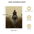 thumbnail image 2 of COMIO 3D Art Prints, Cowboys on Horseback, Wrangling Horses on Dusty Ranch, Western Lasso, Horse Farm Animals in Moody Sepia Style, Wall Art, Nature canvas,Print, 2 of 5