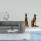 thumbnail image 2 of Estatua Abstracta De Gato Egipcio Pensador, Decoración Para Mesa, Sala De Estar, Estantería De Oficina, Sujetalibros, Figuritas, Adorno, Regalo De Inauguración De La Casa., 2 of 8