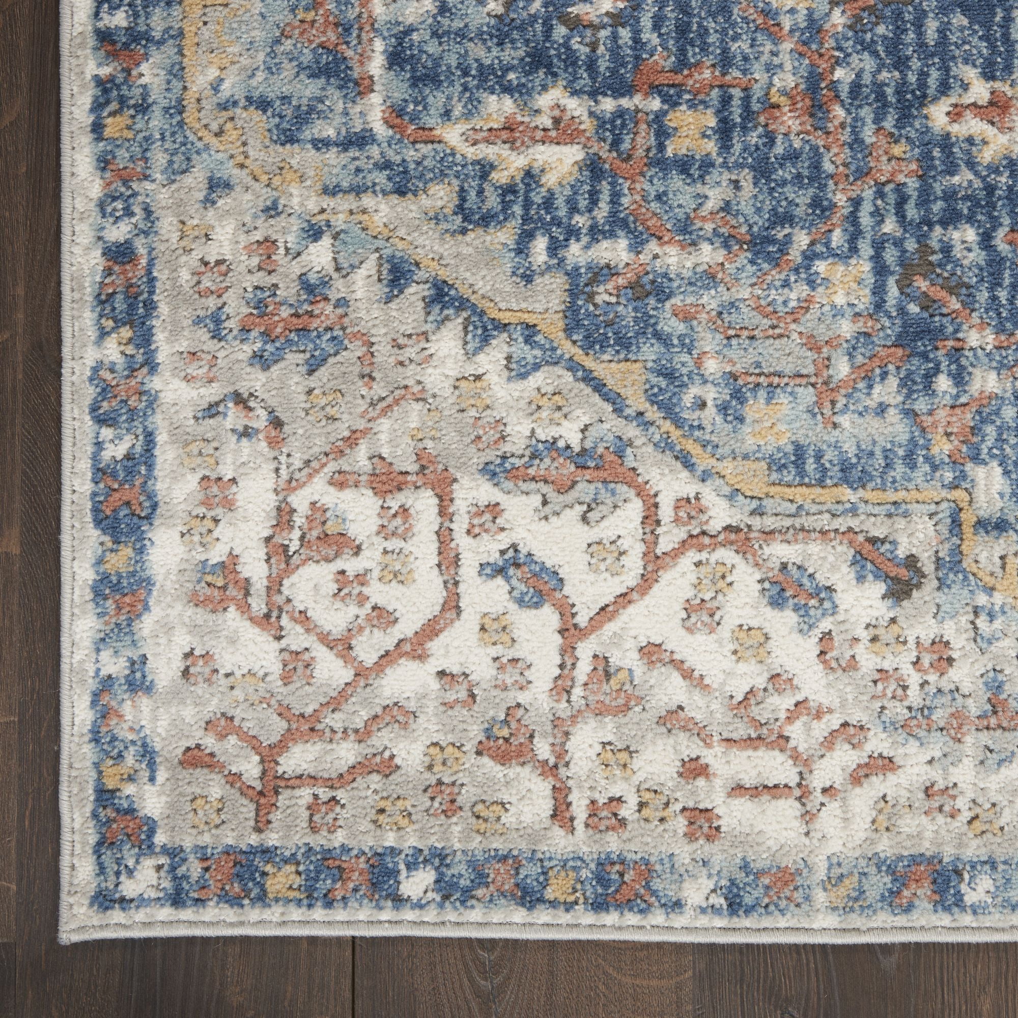 Nourison Concerto Traditional Persian Blue/Grey Area Rug