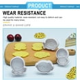 thumbnail image 3 of Kokovifyves Kitchen Gadgets Clearance 4-Piece Set Cookie Fondant Stampers Sea Animals Cookie Mould Diy Baking Kit Kitchen Baking Supplies, 3 of 7