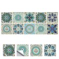 thumbnail image 4 of 10 Pcs Self-adhesive Ceramic Tile Stickers Wall Sticker Waterproof Wall Decal, 4 of 5