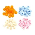 thumbnail image 2 of HOMYL 1200 Pieces Large Hole Opaque Beads DIY Crafting Supplies Acrylic Beads, 2 of 8