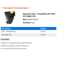 thumbnail image 2 of Expansion Tank - Compatible with 2009 - 2013 BMW 750i 2010 2011 2012, 2 of 2