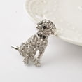 thumbnail image 4 of Pernos de Broche de Animales Perro de Metal Moda Plata perfecl, 4 of 8