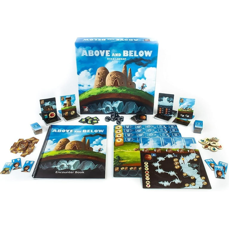 Red Raven Games Above and Below, Strategy Board Game Red Raven Games Above and Below, Strategy Board Game