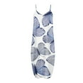 thumbnail image 3 of Robes pour Femmes Décontractées Sans Manches Grande Taille Amples Longues Maxi avec Poches Imprimé Boho Robe de Plage, 3 of 4