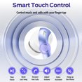 thumbnail image 4 of VEATOOL Bluetooth Headphones 65H Playback LED Power Display Earphones with Wireless Charging Case IPX7 Waterproof, 4 of 8