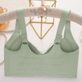 thumbnail image 3 of Women's Casual Adjustable Bra Breathable, No Steel Ring, Lace Stitching, Nylon Material, Multiple Sizes (S XXXL), 3 of 5