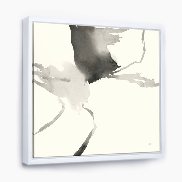 Geste géométrique minimal I - Toile encadrée transitionnelle