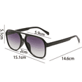 thumbnail image 3 of Gafas de sol polarizadas clásicas de aviador para mujeres y hombres, gafas de sol retro con protección UV, 3 of 6