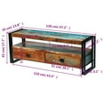 thumbnail image 4 of vidaXL TV Cabinet Solid Reclaimed Wood, 4 of 5