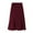 Red, variant on Skpblutn A Line High Waisted Solid Polyester Skirt, (Women's)
