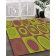 thumbnail image 2 of Ahgly Company Indoor Square Patterned Pistachio Green Area Rugs, 4' Square, 2 of 6
