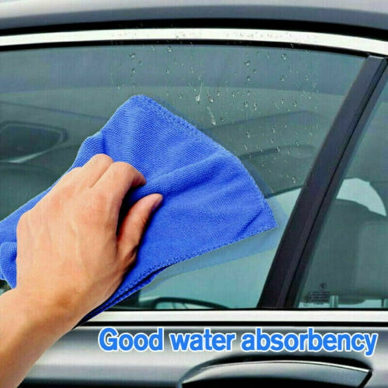 Reusable Cleaning Microfiber Towel Home No-scratch Car Polishing Cloth Rag
