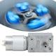thumbnail image 5 of Motor de reducción de velocidad de gusano 8-200rpm Motor de engranaje electrónico Piezas de bricolaje para accesorios industriales, 5 of 8