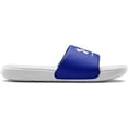 thumbnail image 6 of Under Armour Unisex-Child Ansa Fix Slide Sandal Big Kid 8-12 Years 4 Big Kid Halo Gray 105/Royal, 6 of 7