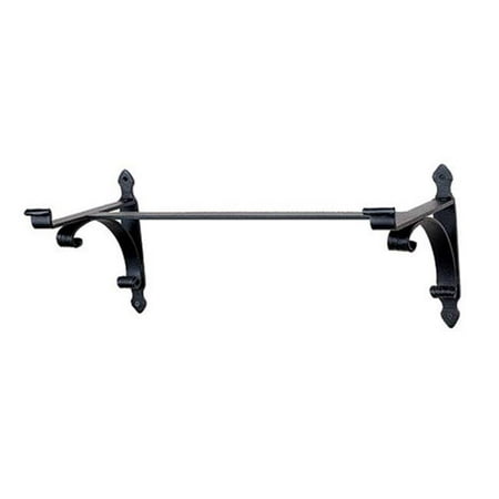 

Black Powdercoat Wrought Iron Flower Box Bracket