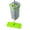 Green, variant on Easy Gleam Mop and Bucket Set. Microfiber Flat Mop with Stainless Steel Handle, Innovative Twin Chamber Bucket for Wet & Dry use. 3 Reusable Pads Supplied, Suitable for All Floor Types