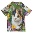 thumbnail image 2 of YAZAOO Summer T-shirt Sunscreen Blossom Serenity Pattern Swim Tops, 2 of 6