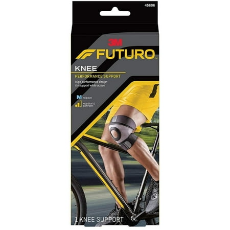 - 2 Pack - FUTURO Sport Moisture Control Knee Support, Medium 1 ea