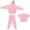 Pink, variant on Simulation Doll Clothes Soldier Figure Sweatshirt Sweatpants Tshirt Set For 1/12 Scale Action Figures Display Accessory