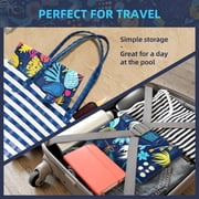 Pool Floats Adult 2 Packs Fabric Heavy Duty Inflatable Pool Chair Hammock, Blow Up Floaties for Adults, Hawaii Flower Floats for Pool Floating, Party Summer Toys Water Beach Lake Fun