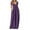 Purple, variant on Lenago Women's Summer Dress Plus Size Deep V-Neck Standard-Fit Short Sleeve Solid Maxi Party Dress Beach Formal Blue Dress