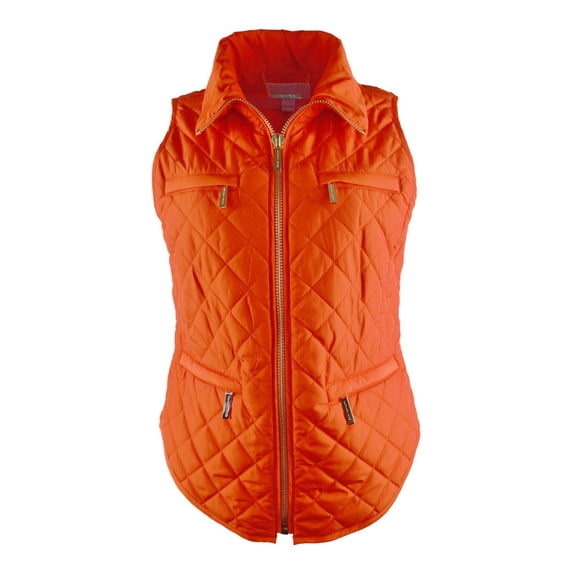 Women's Quilted Packable Puffer Vest-M-XXS