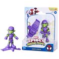 thumbnail image 3 of Marvel Spidey and his Amazing Friends Green Goblin Toy with Accessory, 3 of 4